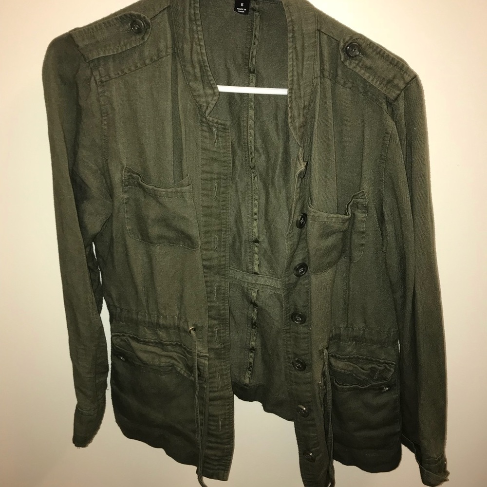 Green jacket